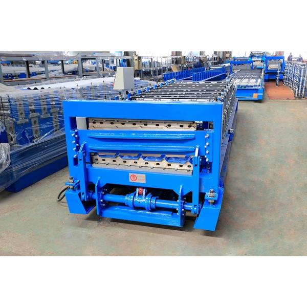 Colored Steel Double Layer Roll Forming Machine #1 image