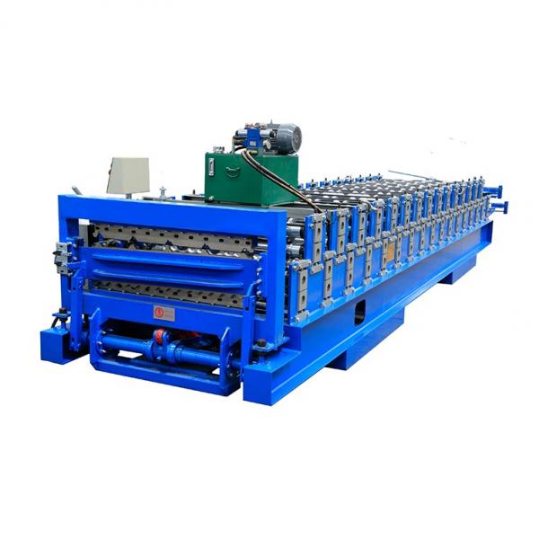 Automatic hydyaulic cutting Double Layer Roll Forming Machine #1 image