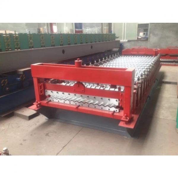 Cr12 with quenched treatment Corrugated Roll Forming Machine #1 image