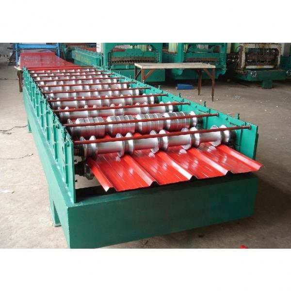 PLC control system Roof Panel Roll Forming Machine #1 image
